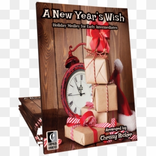A New Year's Wish - Quartz Clock Clipart
