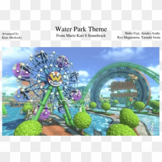 Mario Kart - Mario Kart 8 Deluxe Water Park Clipart