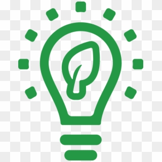 Ideas Para Un Evento Verde - Simbolo Lampada Png Clipart