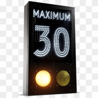 Variable Speed Limit Sign - Traffic Sign Clipart