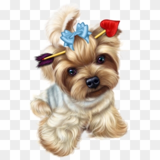 Valentine Puppies Clip Art - Png Download