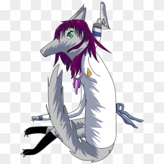 Heres Yuri In Wolf Anthro And Better Hair Lmao - Cartoon Clipart