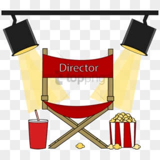 Free Png Stage Lights Png Png Images Transparent - Red Directors Chair Clipart