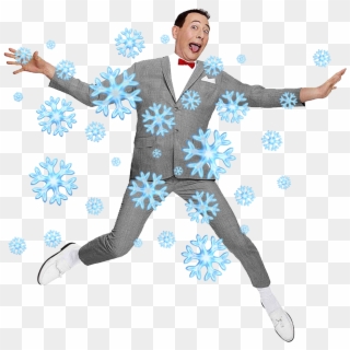 Pee Wee Pee Wee Herman Holidays Snowflakes Transparent - Pee Wee Herman Clipart