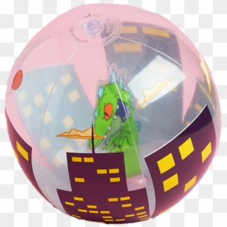 Nick Box Exclusive Rugrats Reptar Beach Ball - Sphere Clipart