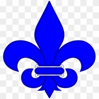 Royal Blue Fleur De Lis Hi - St Joan Of Arc School Logo Clipart