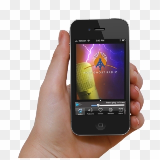 Smartphone In Hand Png Image - Png Smartphone Com Podcast Clipart