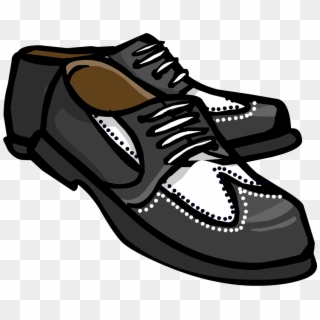 1051 X 848 4 - Black Shoes Cartoon Png Clipart