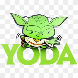 Star Wars Yoda Clipart - Mini Yoda - Png Download
