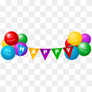 Png Ballon Happy Birthday Clipart