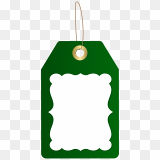 Green Deco Price Tag Png Clip Art Image - Christmas Price Tag Png Transparent Png
