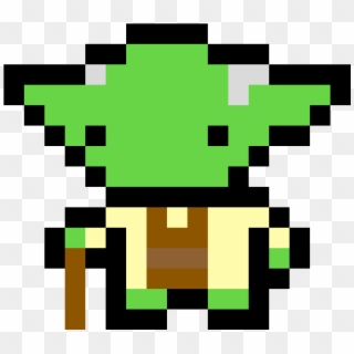 Yoda - Yoda Pixel Art Clipart