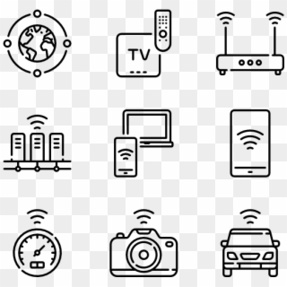 Internet Of Things - Gadgets Vector Png Clipart