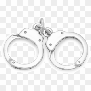 Silver Handcuffs Free Png Image - Silver Clipart