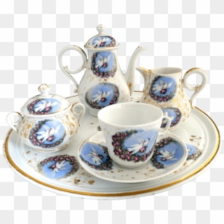 Download - Porcelain Tea Set Clipart