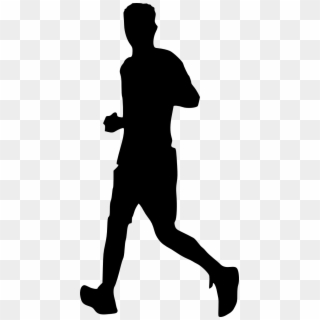 Man Running Png - Running Silhouette Png Clipart