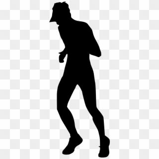 Free Download - People Running Black Png Clipart