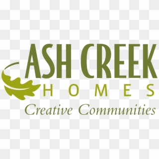 Ach Logo Horizontal W Tag - Ash Creek Homes Clipart