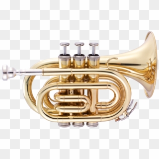 Trumpet Png Transparent Image - Pocket Trumpet Clipart