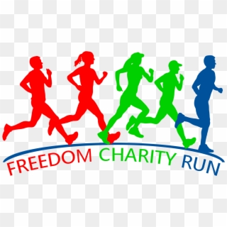 Freedom Charity Run - Charity Run Clipart