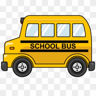 Animated Bus Clipart Coloring Page Clever Design Ideas - School Bus Clipart - Png Download