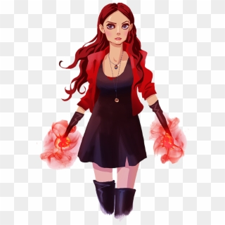 Scarlet Witch Png Hd - Scarlet Witch Civil War Fanart Clipart