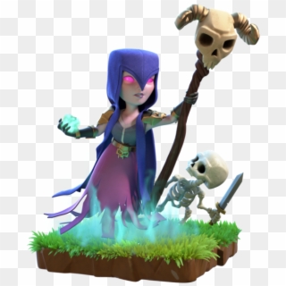 Clash Of Clans Witch Png - Bruxa Do Clash Royale Clipart