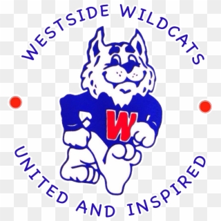 Westside Logo Westside School - Wildcat Mascot Clipart