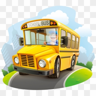 2362 X 2362 12 - School Bus Vector Png Clipart