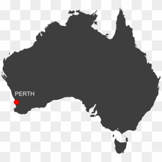 Small - Australia Map Vector Png Clipart