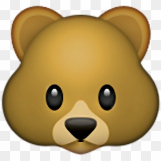 Emoji Sticker - Emojis Bear Clipart