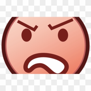 Svg Angry Emoji Faces - Circle Clipart