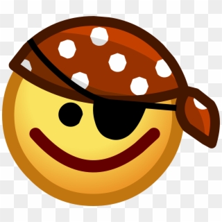 Pirate Face Png - Emoji Del Pirata Png Clipart