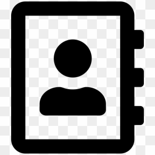 Address Book Icon Png - Address Book Font Awesome Clipart