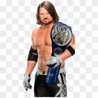 Ajstyles Image - Wwe Aj Styles United States Champion Clipart