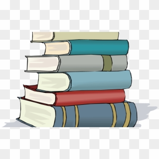 Drawn Bobook Book Icon - Clipart Stack Of Books - Png Download