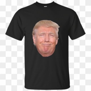 Donald Trump Head Funny Smiling Face Tshirt M/h/w - Ricks Gym Rick And Morty Clipart