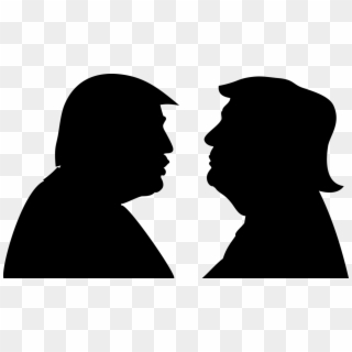 President Of The United States Silhouette Trump - Trump Silhouette Png Clipart