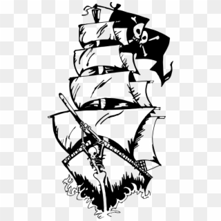 Ghost Ship Clip Art - Png Download