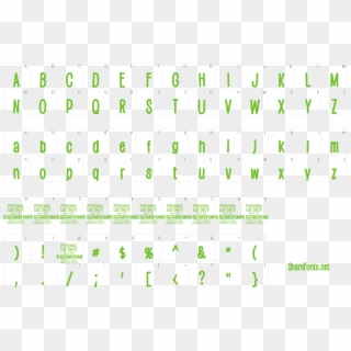 Font Saker Sans Bold Preview - Masonic Alphabet Clipart