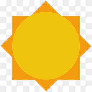 Sunshine Save Icon - Sun Flat Design Png Clipart