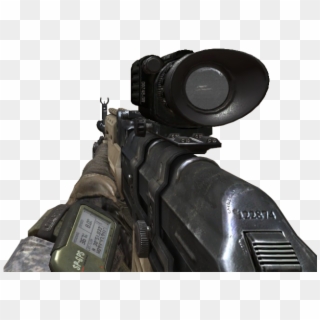Drawn Sniper Bo3 Sniper - Modern Warfare 2 Ak 47 Thermal Clipart