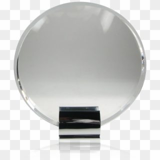 Silver Grabs Crystal Circle - Crystal Circle Png Clipart