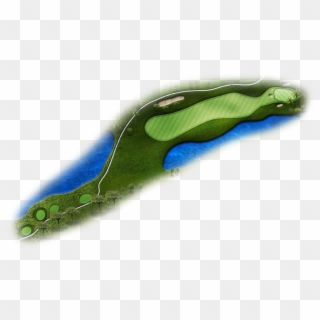 Aim Your Tee Shot To The Left Center Of The Fairway, - Grass Clipart
