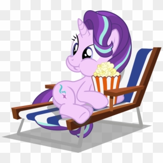 Happy Starlight Glimmer Day Everyone As You Can See, - Starlight Glimmer Popcorn Clipart