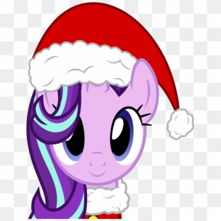 Starlight Christmas Cliparts - Christmas Fluttershy - Png Download
