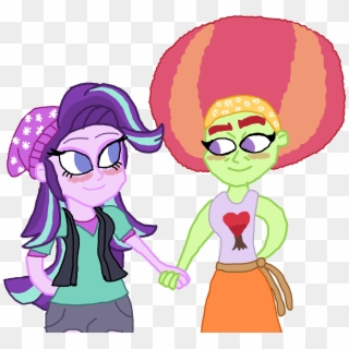 Afros Images Starlight Glimmer With Afro Tree Hugger - Cartoon Clipart