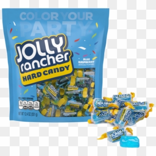 Jolly Rancher Hard Candy Sour Blue Raspberry Flavor - Jolly Rancher Blue Candy Clipart