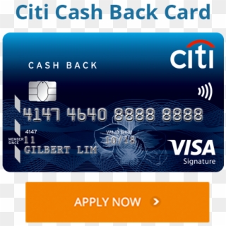 Citi Cashback Card - Citibank Clipart