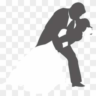 Wedding Silhouette Marriage - Clip Art - Png Download